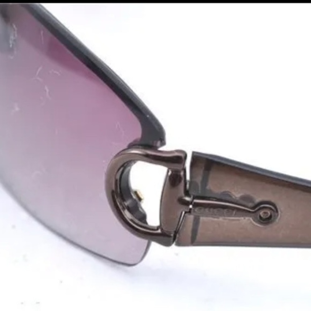 Authentic GUCCI Sunglasses GG 2743F/S BKPYT Plastic Purple Brown J7685